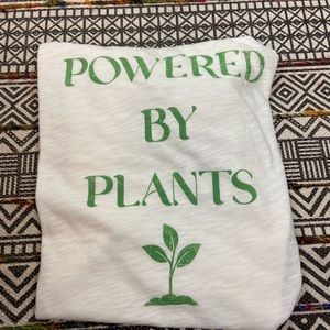 Powered by Plants Graphic Tshirt L